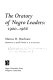 The oratory of Negro leaders, 1900-1968