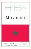 Historical Dictionary of Morocco.