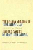 Canadian Yearbook of International Law, 1985 : Annuaire Canadien de Droit International.