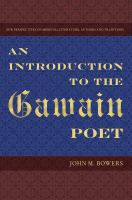 An introduction to the Gawain poet /