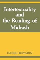 Intertextuality and the reading of Midrash /