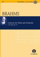 Concerto for violin and orchestra in D major, op. 77 /