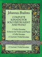 Complete sonatas for solo instrument and piano /