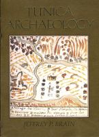 Tunica archaeology /