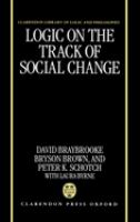 Logic on the track of social change /