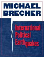 International political earthquakes