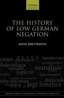 The history of Low German negation /