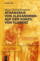 Athanasius Von Alexandrien Auf Dem Konzil Von Florenz.