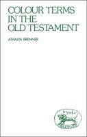 Colour terms in the Old Testament