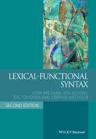 Lexical-Functional Syntax.