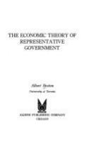 The economic theory of representative government.