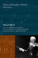 Music and sexuality in Britten : selected essays /