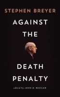 Against the death penalty