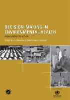 Decision-Making in Environmental Health : From Evidence to Action.