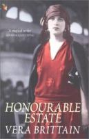 Honourable estate : a novel of transition /