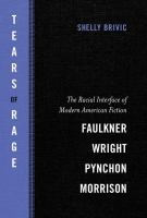 Tears of rage : the racial interface of modern American fiction : Faulkner, Wright, Pynchon, Morrison /
