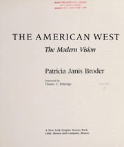 The American West : the modern vision /