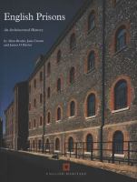 English prisons : an architectural history /