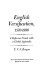 English versification, 1570-1980 : a reference guide with a global appendix /