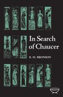In search of Chaucer /