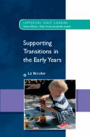 Supporting Transitions in the Early Years.