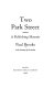 Two Park Street : a publishing memoir /