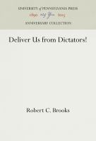 Deliver us from dictators! /