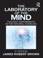 The laboratory of the mind thought experiments in the natural sciences /