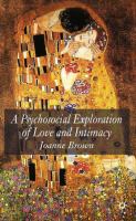 A psychosocial exploration of love and intimacy /