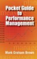 Pocket Guide to Performance Management.