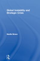 Global Instability and Strategic Crisis : A Planetary Perspective.