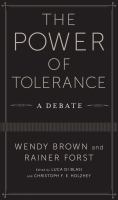 The power of tolerance : a debate /