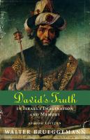 David's truth in Israel's imagination & memory /