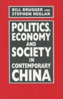 Politics, economy and society in contemporary China /