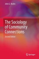 The sociology of community connections