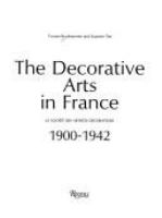 The decorative arts in France, 1900-1942 : la Société des artistes décorateurs /