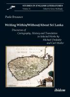 Writing Within / Without / About Sri Lanka.