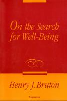 On the search for well-being /