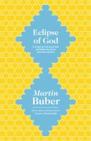 Eclipse of God : studies in the relation between religion and philosophy /