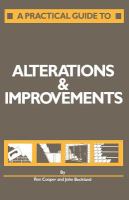 A Practical Guide to Alterations and Improvements.