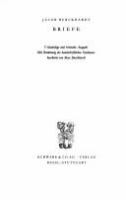 Briefe; vollständige und kritisch bearb. Ausg. mit Benützung des handschriftlichen Nachlasses /