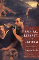 On empire, liberty, and reform : speeches and letters /