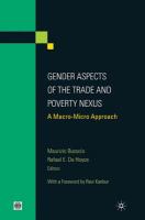 Gender aspects of the trade and poverty nexus a macro-micro approach /