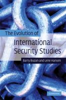 The evolution of international security studies /