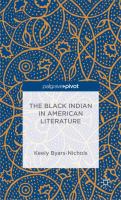 The black Indian in American literature /