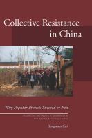 Collective resistance in China why popular protests succeed or fail /