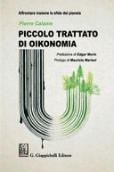 Piccolo Trattato Di Oikonomia.