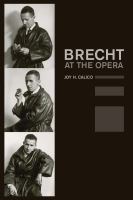 Brecht at the opera /