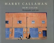 Harry Callahan : new color, photographs 1978-1987 /