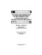 Economic transformation in the fifteen republics of the former U.S.S.R. : a challenge or an opportunity for the world? /